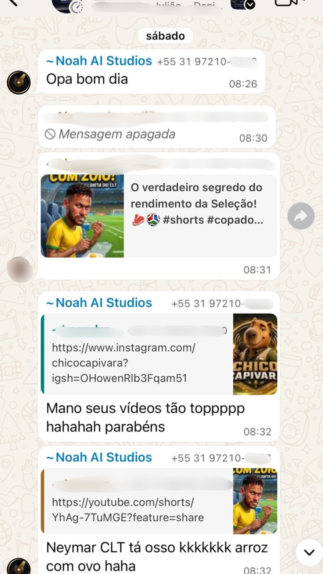 Vídeos virais criados após aprender o método